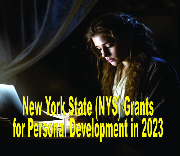 New York State (nys) Grants For Personal Development In 2023