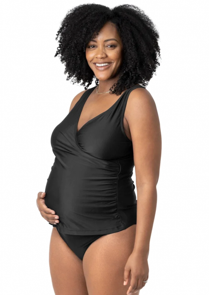 Kindred Bravely Crossover Nursing & Maternity Tankini