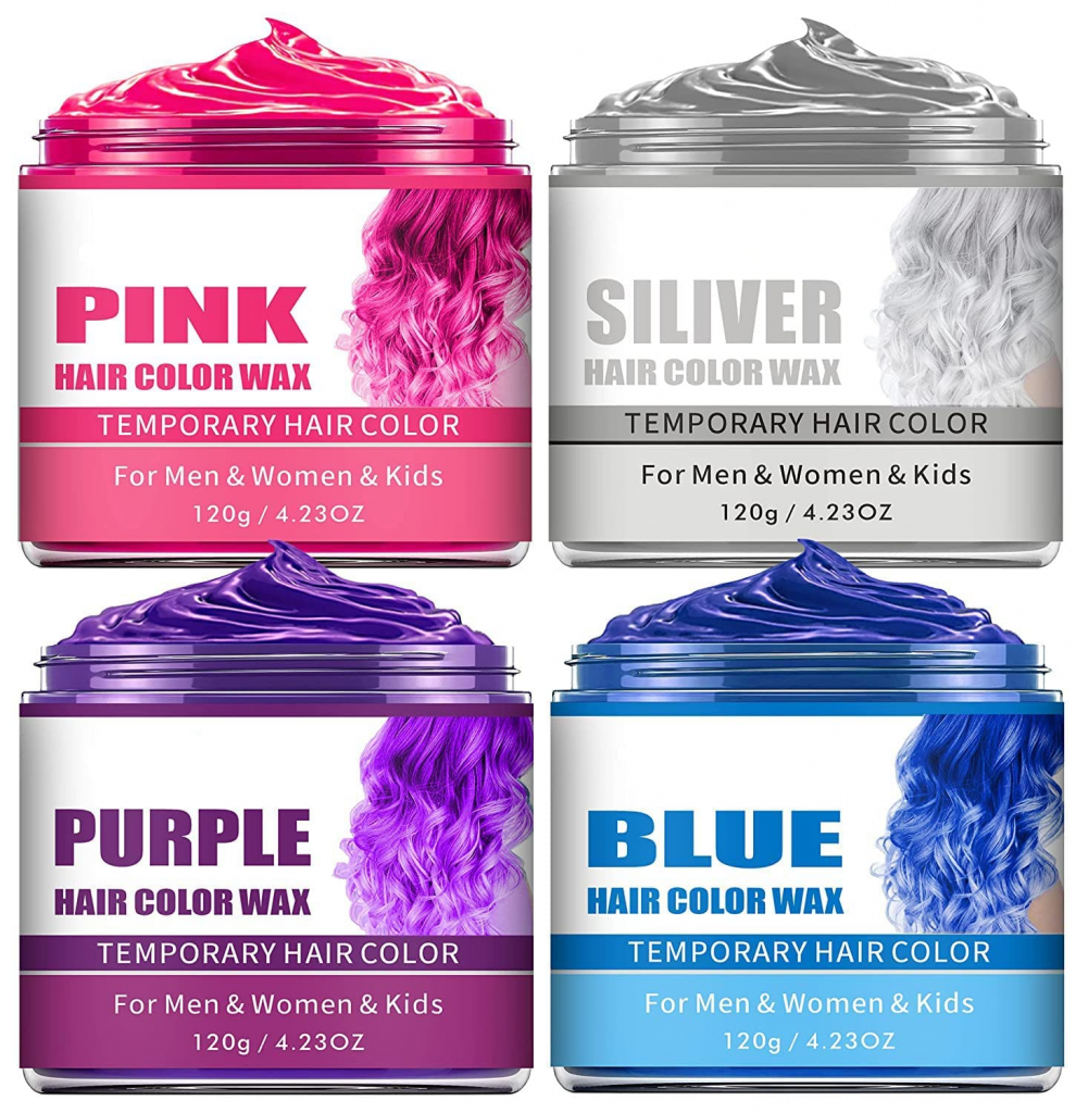 Multi-Color Temporary DIY Hair Color Wax